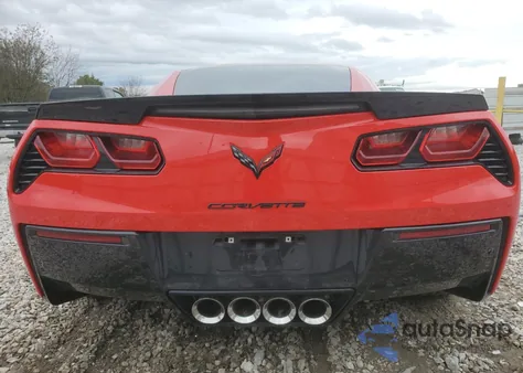 2016 Chevrolet Corvette Stingray Z51 2Lt z USA, uszkodzony, nr VIN 1G1YJ2D77G5102274